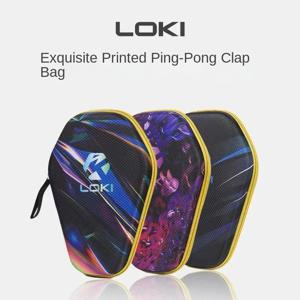 LOKI 탁구 라켓 커버 스포츠 특정 라켓 가방 하드 쉘 보관 조롱박 모양의 보호 커버