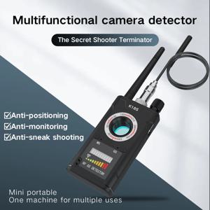 K18S 안티 스파이 탐지기, 버그 탐지기, RF 탐지기 스캐너 장치 GPS 추적기 청취 장치 카메라 파인더 용 GPS 탐지기