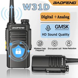 2PCS Baofeng GMSK 디지털 W31D 워키 토키 암호화 통화 소음 감소 HD 라디오 Type-C 충전기 UHF 양방향 라디오 BF-888s