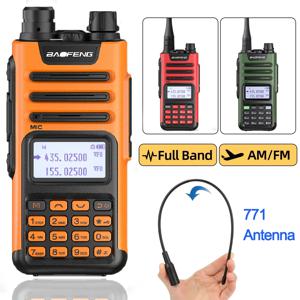 BaoFeng M-13 Pro V2 워키 토키 에어 밴드 무선 복사 주파수 유형-C 충전기 장거리 고전력 UV13 K5Ham 양방향 라디오