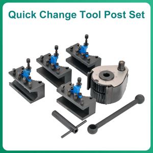 선반 퀵 체인지 공구 포스트 세트 WM210V&WM180V&0618 스윙 오버 베드용 12x12mm 공구 받침대 120-220mm