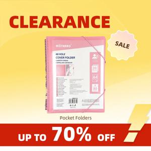 Clearance_MOTARRO 24 포켓 폴더 지갑 가방 문서 정리 파일 파우치 빌 폴더 문서 폴더 정리 학교 사무실