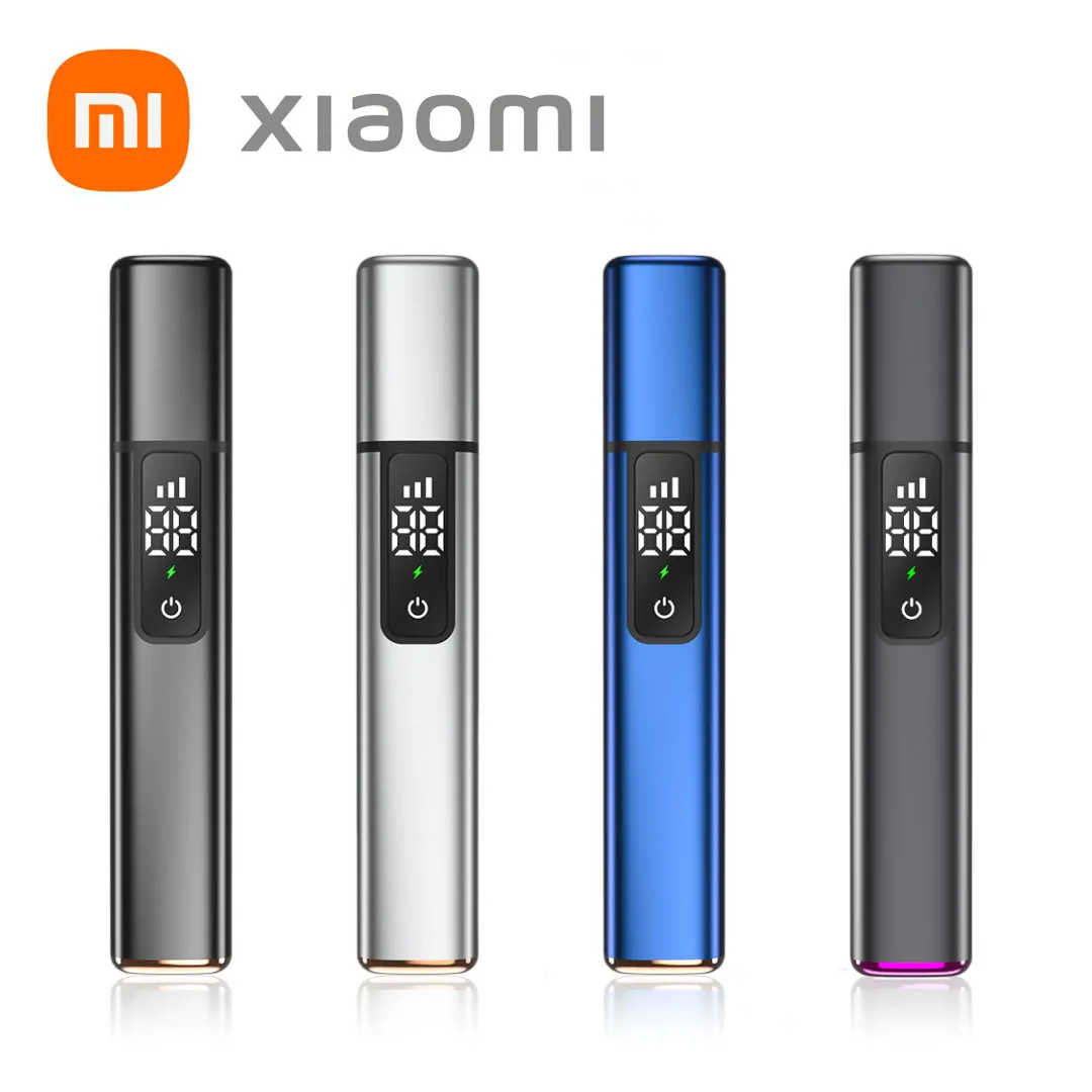 Xiaomi 새로운 충전식 터치 스크린 전기 귀 코 헤어 트리머 Type-C 빠른 충전 휴대용 클리퍼 트리머 코