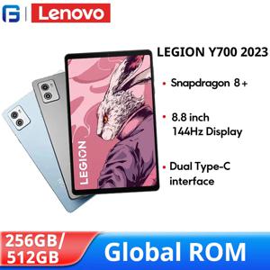 글로벌 ROM Lenovo LEGION Y700 2023 태블릿 금어초 8+ 옥타 코어 8.8 인치 144Hz 디스플레이 6550mAh ZUI15 WIFI