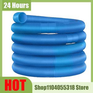 풀 호스 6*32mm 지하 수영장 물 청소 교체 피팅 파이프 진공 청소기 배수 파이프 파란색 배수 파이프