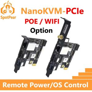 Sipeed NanoKVM PCIe 원격 제어/전원/데스크탑 유지 관리 서버 UART HDMI USB RISC-V PiKVM용 NanoKVM-PCIe