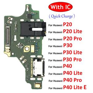 화웨이 P9 P10 P20 P30 P40 라이트 E 플러스 프로 독 충전 보드 플렉스 케이블에 대한 새로운 USB 커넥터 충전기 충전 포트