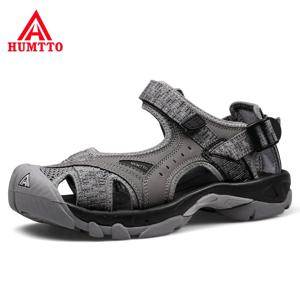 HUMTTO-2021 여름 빠른 건조 업스트림 하이킹 워터 슈즈 남성용 아웃도어 남성 비치 샌들 통기성 트레킹 아쿠아 슈즈, 남성 신발
