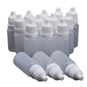 5PCS 3ML/5ML/10ML/15ML/20ML/30ML/50ML 도매 눈 액체 Dropper 리필 용 병 빈 플라스틱 짜기 여행 페인트