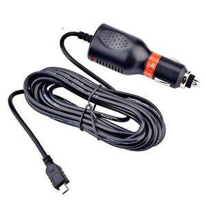 Garmin 자동차 GPS DVR 충전을위한 5V 2A 마이크로 또는 미니 5pin 대시 캠 자동차 시가 어댑터 라이터 소켓 충전기 3.5m 케이블 길이
