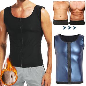 남성 복부 감속기 바디 셰이퍼 땀 사우나 조끼 피트니스 허리 트레이너 배꼽 슬리밍 Shapewear 지방 버너 코르셋 탑