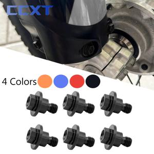 오토바이 M6 * 12 나사 KTM EXC EXCF SX SXF XC XCF XCW 용 포크 가드 볼트 Husqvarna TC TE TX FC For Yamaha YZ WR 2000-2022