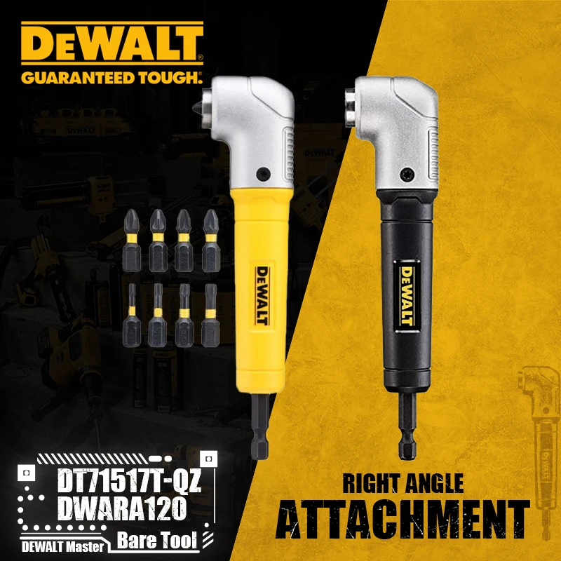 디월트 DT71517T-QZ DWARA120 90 ° 직각 부착 IMPACT READY 드라이버 전동 공구 액세서리