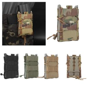 야외 CS 게임용 탄창 파우치, 캠핑 AK AR M4 AR15 싱글 탄창 가방, 소총 Pitol Molle Mag Holster 파우치, 5.56