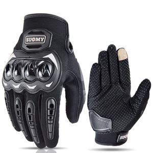 Suomy 오토바이 장갑 모토 터치 스크린 통기성 오토바이 레이싱 승마 자전거 보호 Guantes Honda 용 여름 스포츠