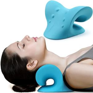 목 및 어깨 릴렉서, 근육 긴장 완화용 경추 견인 장치, 카이로프랙틱 베개 수리