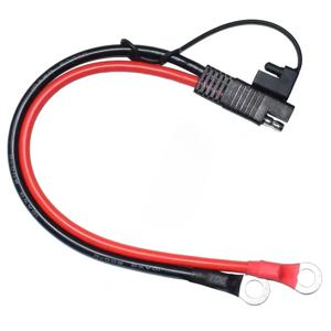 배터리 충전 케이블 SAE-O 링 터미널 커넥터 하네스 10AWG 30cm 오토바이, 자동차용 빠른 연결 해제 SAE 케이블