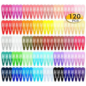 120/80/60Pcs 여자를위한 다채로운 BB 헤어 클립 물방울 모양 머리핀 공주 자용 간단한 스냅 클립 여자 헤어 액세서리