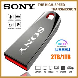 소니 플래시 드라이브 2TB Usb 3.0 미니 고속 금속 Pendrive 1TB 512GB 스틱 휴대용 드라이브 방수 메모리 저장 U 디스크