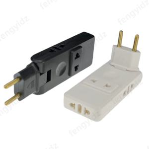 4 in 1 벽면 콘센트 확장 Eu 전기 소켓 180 학위 플러그 어댑터 캐나다 멕시코 여행 Aadapter 휴대용 전력 변환기