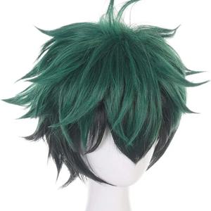 Anime My Hero Academia 미도리야 이즈쿠 코스프레 가발 Boku No Hero Academia 아카데미 코스프레 헤어 미도리야 이즈쿠 데쿠 파티 가발