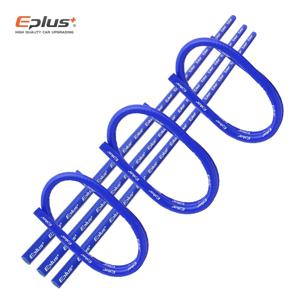 EPLUS 3 레이어 폴리 에스터 실리콘 호스 스트레이트 1 미터 자동차 엔진 범용 고온 실리카 젤 튜브 블루 멀티 사이즈