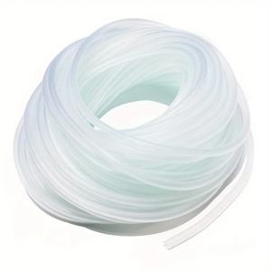 4*6mm 실리콘 수족관 1m/3m/5m/10m 산소 펌프 호스 공기 거품 돌 수족관 물고기 탱크 연못 펌프 튜브 식품 등급 재료