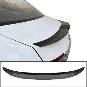3Pcs 유니버설 블랙 트렁크 테일 리어 윙 스포일러 115-125Cm For BMW For Tesla For Audi Toyota Honda KIA 현대 자동차 액세서리