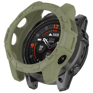 가민 페닉스 7 7X 프로용 TPU 소프트 실리콘 케이스 에픽스 프로(2세대) 51mm 47mm 쉘 시계 액세서리용 보호 커버