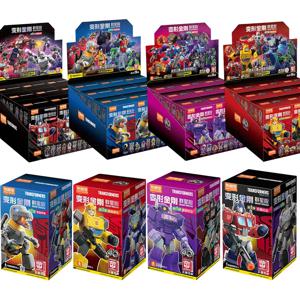 Blokees 변환 Optimus Prime 한정판 빌딩 블록 액션 피규어 변형 로봇 합금 애니메이션 모델 키즈 완구