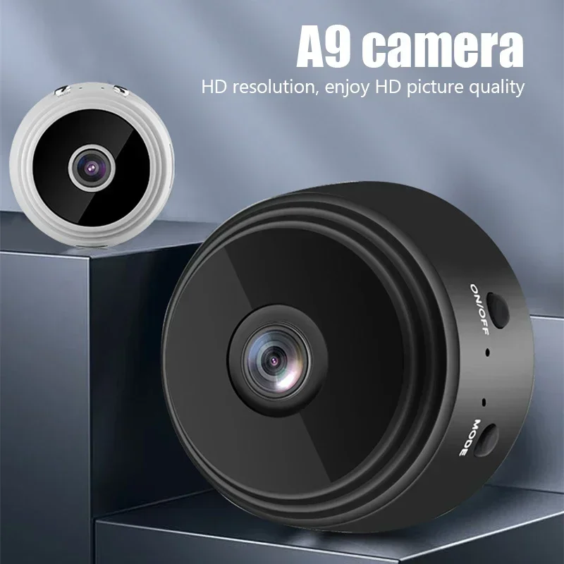 WiFi 무선 모니터링 보안 보호 원격 모니터 캠코더 비디오 감시 스마트 HomeA9 미니 카메라