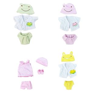 4 스타일 Bebe Reborn 인형 복장 10-12 인치 Reborn 실리콘 아기 인형 고품질 의상 Reborn Doll 액세서리