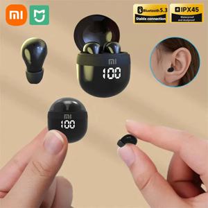 Xiaomi SK18 미니 무선 블루투스 이어폰 수면 헤드셋, 마이크 소음 감소 전화 및 Xiaomi 용 중저음 이어 버드