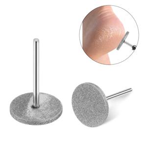 1pc 20mm 네일 드릴 비트 샌딩 네일 폴리싱 헤드 디스크 매니큐어 도구 휴대용 네일 폴리 셔 죽은 피부 제거 매니큐어
