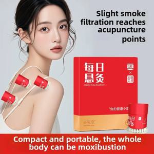 소형 서스펜션 7 일 뜸, 휴대용 소형 뜸 튜브 상자, 가정용 마이크로 연기 뜸 상자
