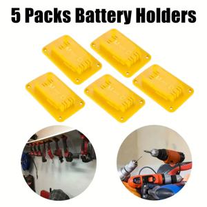 Dewalt & Milwaukee14.4V/18V/20V 18V 고정 장치 드릴 도구 홀더 용 1/5pcs 도구 홀더 데스크 벽 마운트 스토리지 랙