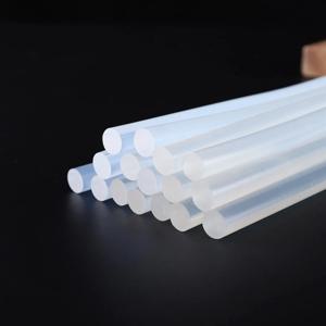 60개 핫멜트 접착제 스틱 - DIY, 산업 수리 및 팩용 고점도 및 온도 방지 투명 접착 바