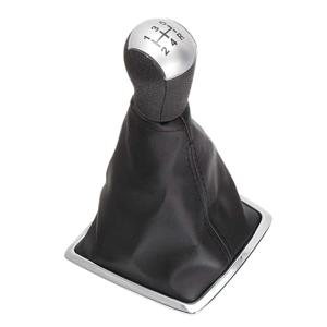 5 단 수동 기어 시프트 노브 PU 가죽 각반 부츠 커버 Ford/Focus 2 MK II 2005 2006 2007 2008 2009 2010 2011
