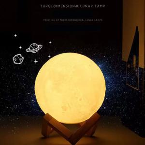 LED 달빛 은하 빛, 플라스틱 브래킷이 있는 DIY 달 밤 빛, 소녀, 소년, 어린이 생일 선물, 침실 장식 밤