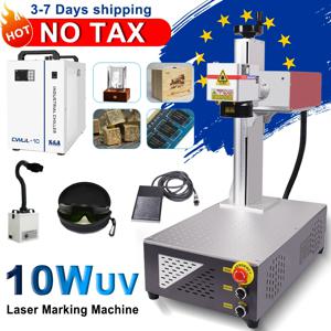 10W JPT UV 레이저 마킹 기계 유리 크리스탈 나무 가죽 금속 UV 레이저 조각 기계 조각에 대 한 5W UV 레이저 조각사