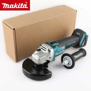 Makita 충전식 브러시리스 리튬 앵글 연마기 절단기, 고출력 연마기, DGA504, 18V, 6.0Ah, 125mm