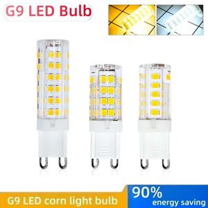 LED G9 옥수수 전구, 세라믹 램프 조명, 360 ° 빔 각도, SMD2835, 냉온 백색, AC 220V, 가정 및 사무실 조명용, 3W, 5W, 9W, 1-10 개 Entrega rápida 4-6 dias Arrive Free Shipping