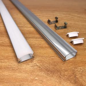 1-35 개/몫 50cm Perfil Aluminio Led 코너 알루미늄 프로파일 채널 홀더 LED 스트립 라이트 바 캐비닛 램프 주방 옷장