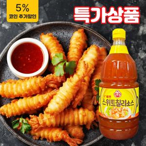(식판사) 오쉐프 스위트 칠리소스 2.1kg x 6개 치킨 튀김요리 샐러드 월남쌈요리에 찍어 먹는 매콤한 소스입니다.