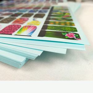 새로운 A4 크기 파란색 워터 슬라이드 데칼 용지 잉크젯 프린터 용 투명 프리미엄 워터 슬라이드 데칼 인쇄용 전사 용지 시트