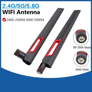 증폭기 WLAN 라우터 신호 부스터 안테나용 와이파이 안테나, 수 범용 안테나, 10dbi, 2.4Ghz, 5Ghz, 5.8Ghz, RP SMA