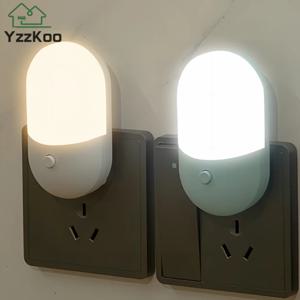 머리맡 램프 밤 빛 EU 미국 플러그 LED 밤 빛 AC 85V-265V 침실 램프 선물 어린이를위한 복도 WC에 대 한 귀여운 밤 램프