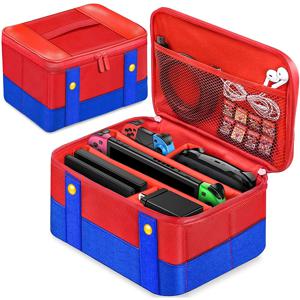여행 및 보호에 이상적인 콘솔 전체와 호환되는 Nintendo Switch용 휴대 및 보관 케이스