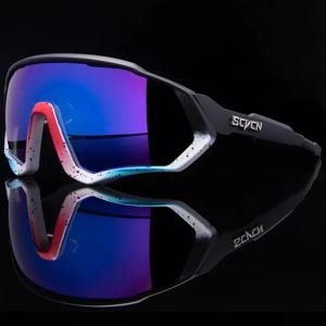 SCVCN UV400 스포츠 사이클링 안경 도로 선글라스 자전거 안경 산악 자전거 MTB Cycl 고글 러닝 안경