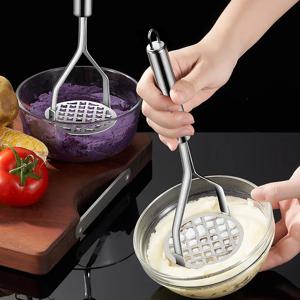 스테인레스 스틸 감자 사수기 Ricers Masher Puree 보라색 달콤한 Potata 호박 강판 주방 액세서리 메이커 도구 분쇄기